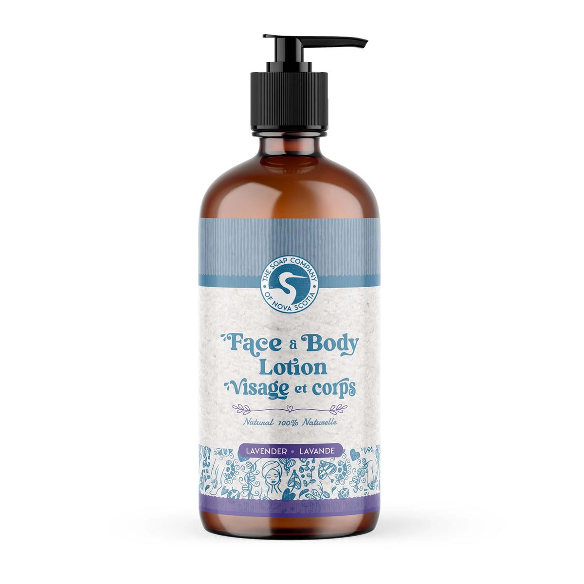 Face, Hand & Body Cream ~ Lavender Essential Oil ~ 100% Natural