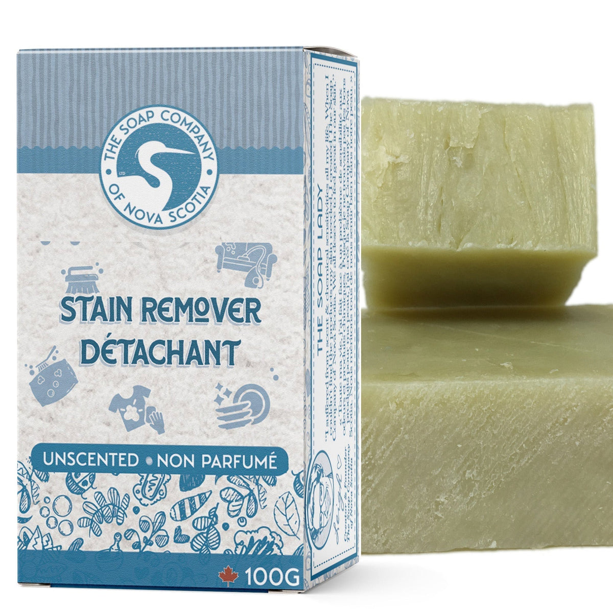Best Natural Stain Remover Bar Soap, Laundry, Dishes, Scentfree