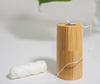Refillable Bamboo Floss Container & Cornstarch Floss