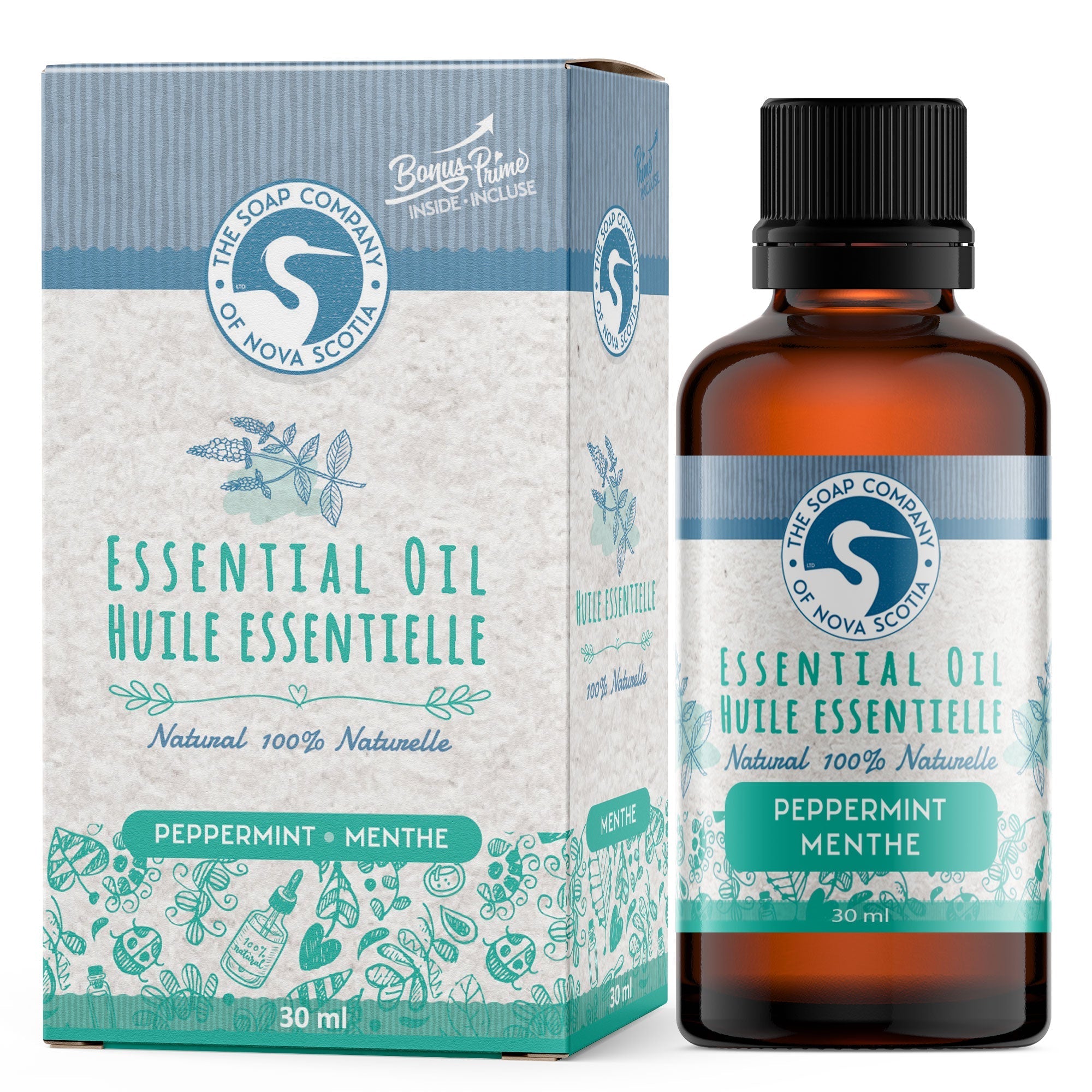 Essential Oil | Peppermint, Mentha arvensis - 100% Pure & Natural